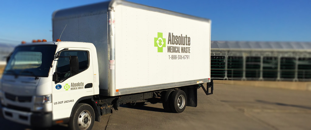 Absolute Medical Waste Company Truck